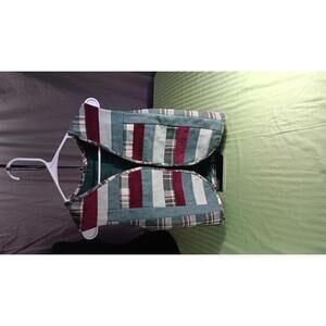 11 Vintage Patchwork Vest - Unique Quilted Design